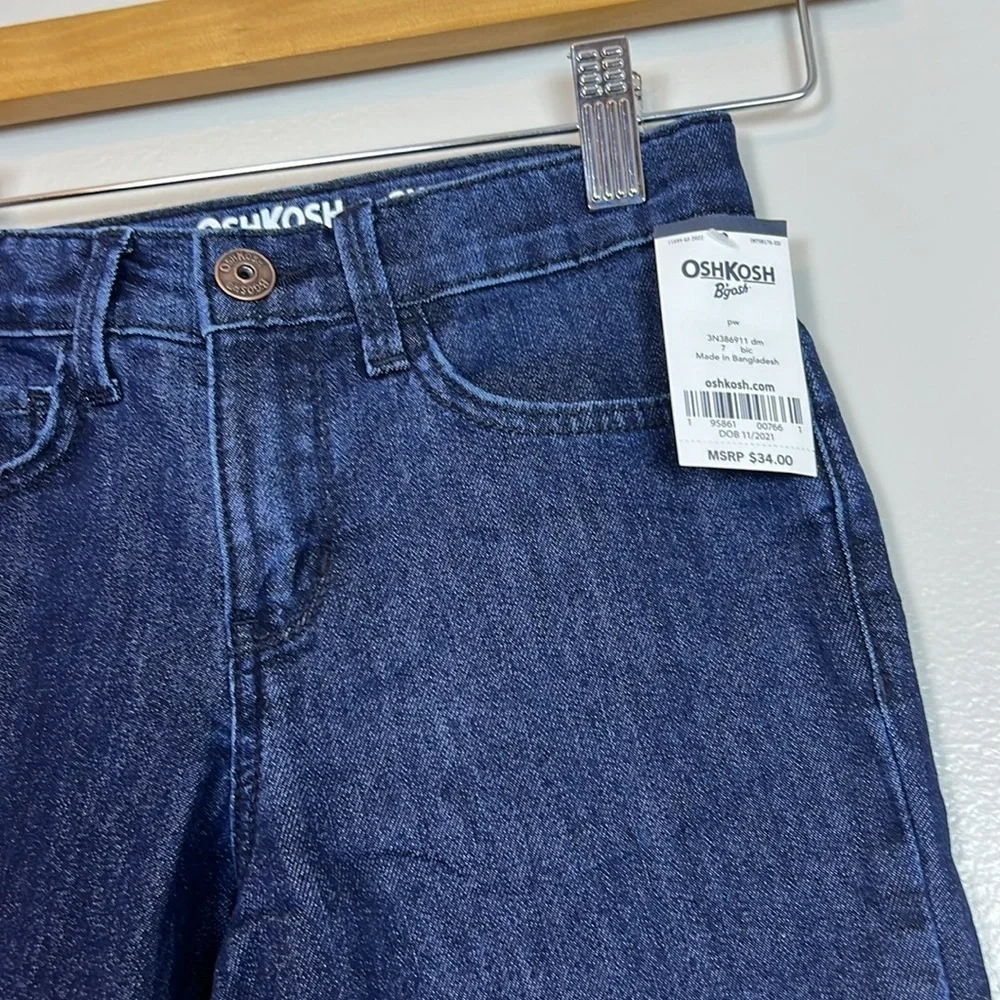 OshKosh‎ B'gosh Girls Skinny Dark Blue Jeans NWT